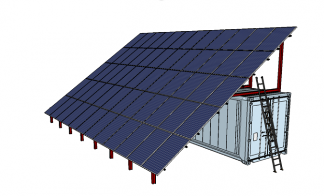 Une centrale électrique solaire mobile made in Liège