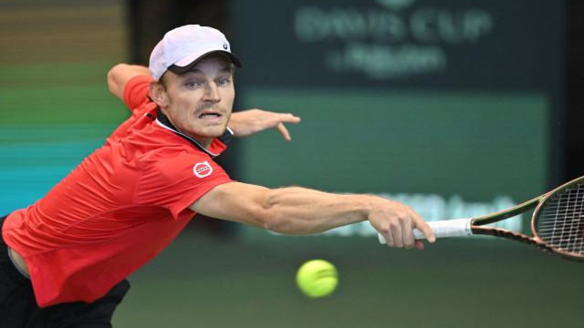 Une chute de 40 places pour David Goffin, désormais 85e mondial