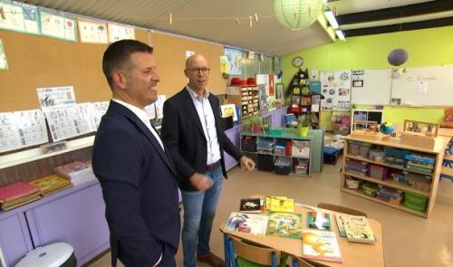 Une classe, deux profs : Julien Nicaise en classe de co-enseignement 
