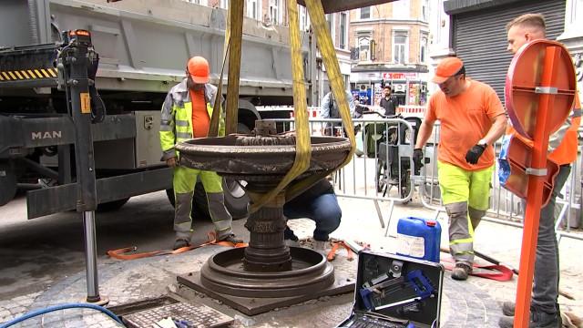 Une fontaine Montéfiore endommagée en Neuvice