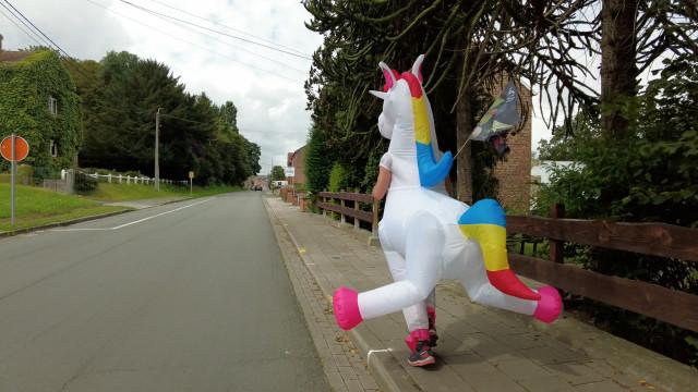 Une licorne au galop pour sauver "Le petit marché d'Adeline"