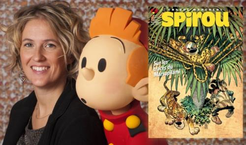 Une Liégeoise rédactrice en chef du journal Spirou 