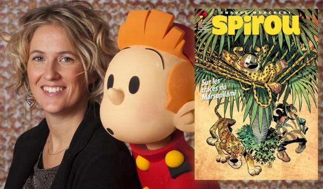 Une Liégeoise rédactrice en chef du journal Spirou 
