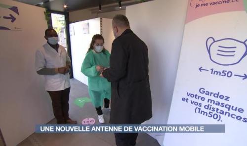Une nouvelle antenne de vaccination mobile à Liège et aux alentours jusque mi-décembre