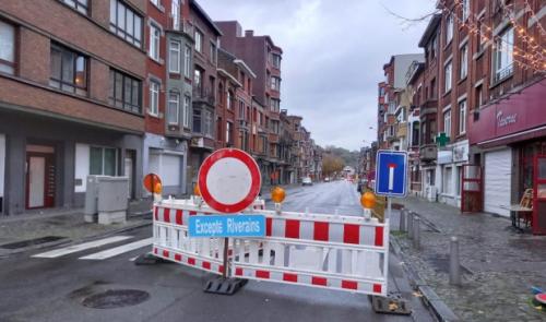 Une partie de la rue Maghin en sens unique 