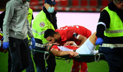 Vanheusden souffre d'une rupture des ligaments croisés