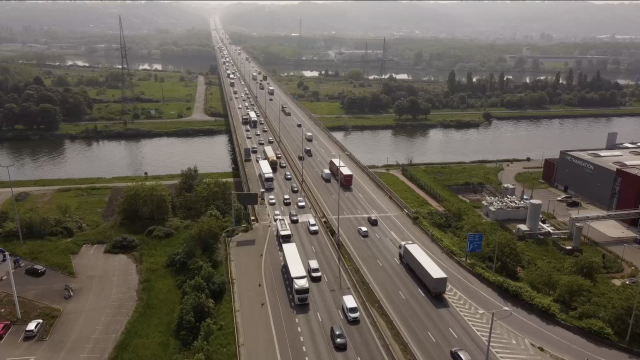 Viaduc de Herstal : vitesse toujours limitée à 50 km/h