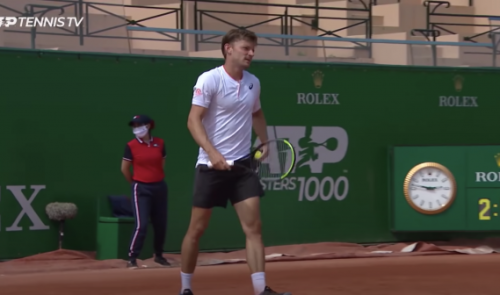 Victoire convaincante de David Goffin