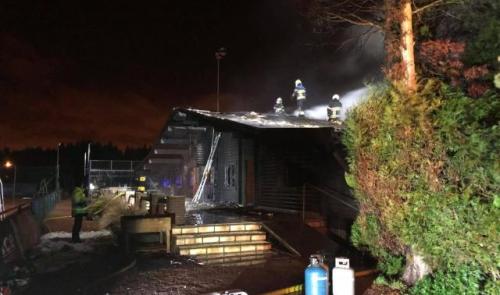 Visé : le chalet du tennis club détruit par un incendie 