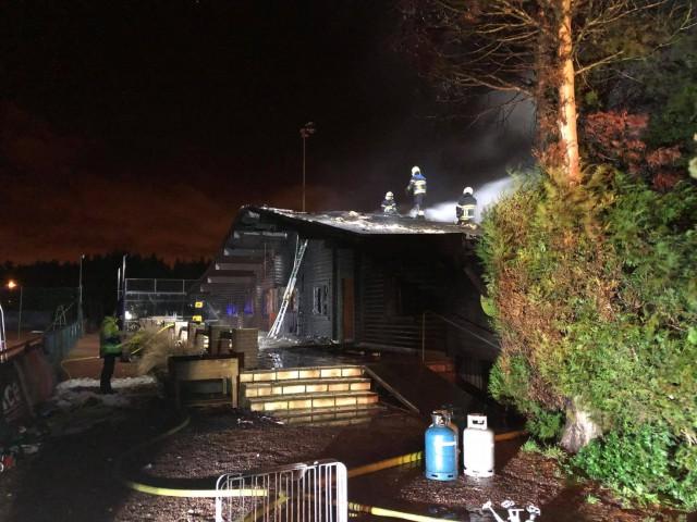 Visé : le chalet du tennis club détruit par un incendie 