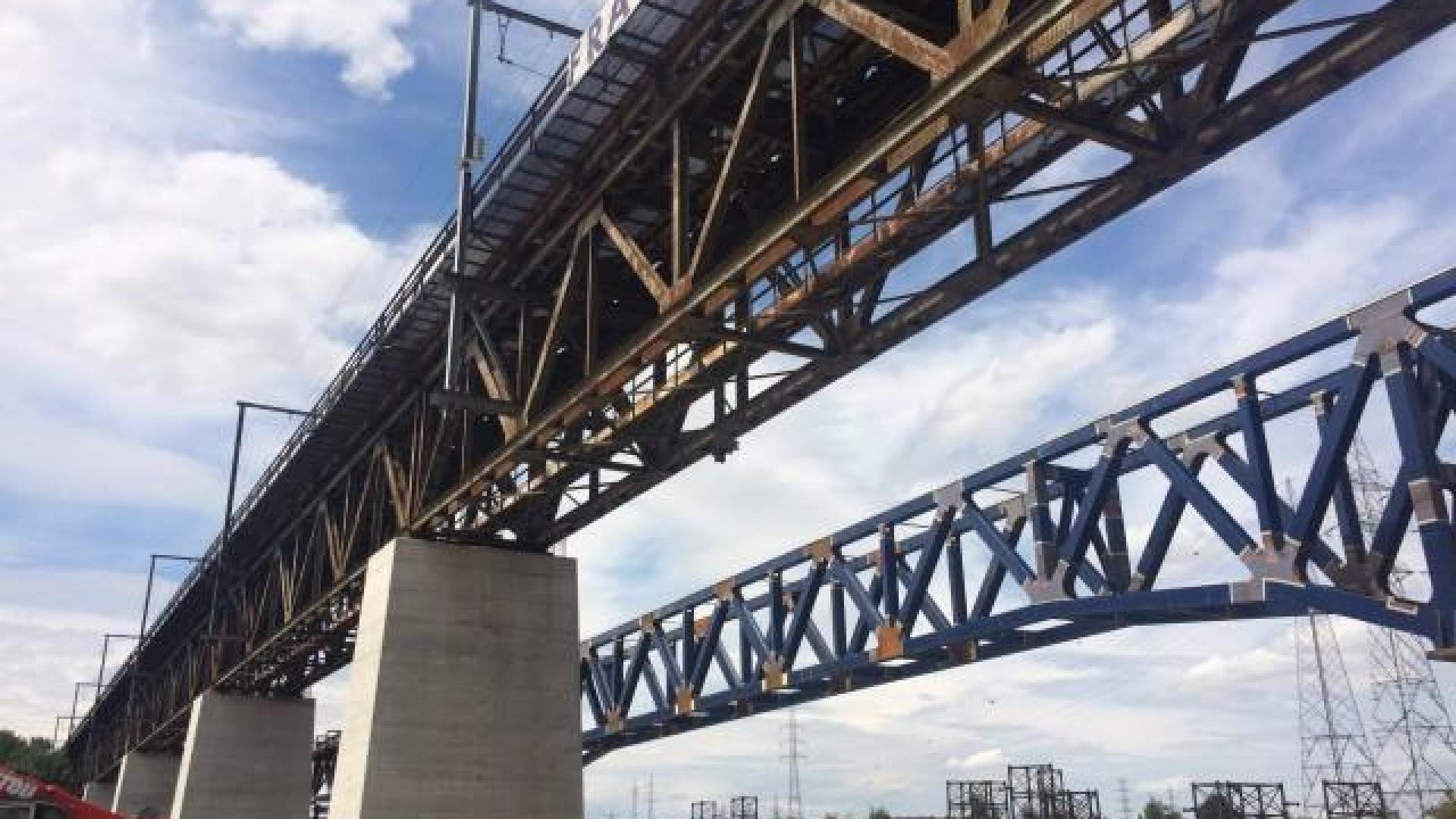 Visé : remplacement du pont ferroviaire 