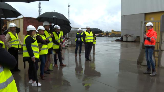 Visite politique chez Eloy à Sprimont