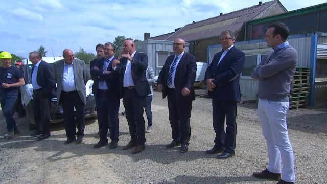 Visite ministérielle en Ourthe-Amblève