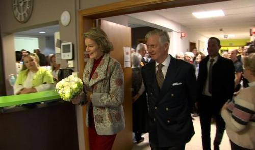 Visite Royale à la maison de repos Françoise Schervier