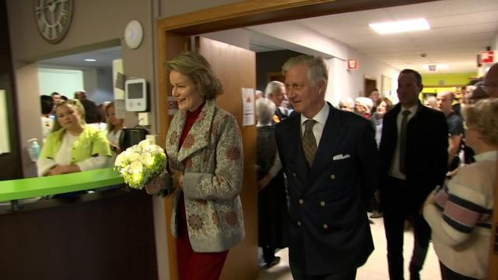 Visite Royale à la maison de repos Françoise Schervier