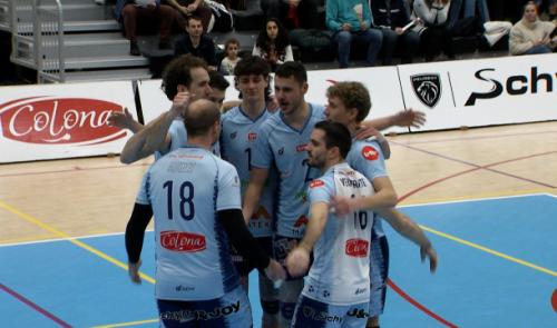Volley : Waremme sèchement dominé par Menen en demi-finale de la Coupe de Belgique