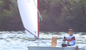 Volvo Opti tour : régate pour jeunes sur la Meuse 
