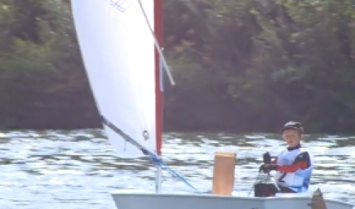 Volvo Opti tour : régate pour jeunes sur la Meuse 