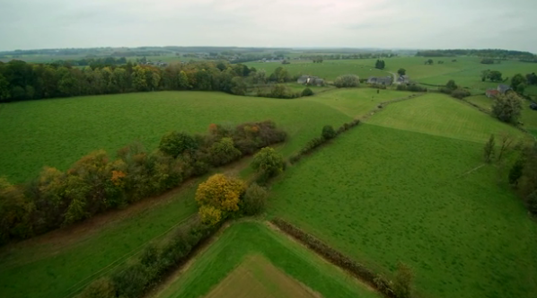 Vu du ciel : Au fil du Hoyoux