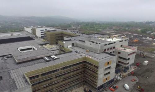 Vues étonnantes sur le chantier MontLégia ouvert ce dimanche 