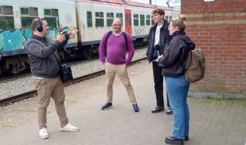 Waremme : action des navetteurs