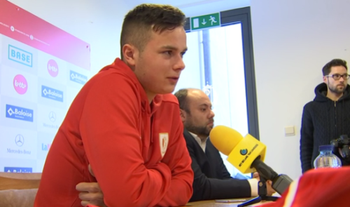Zino Vanheusden de retour au Standard