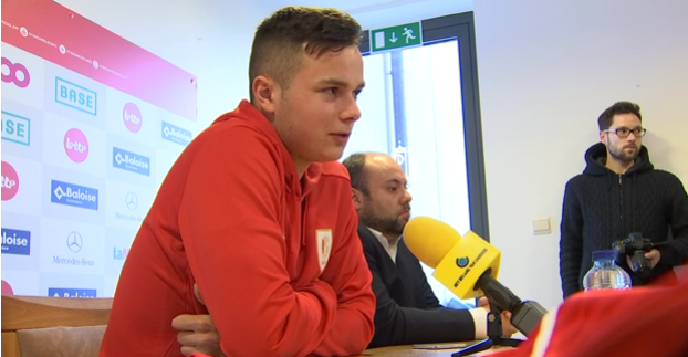 Zino Vanheusden de retour au Standard