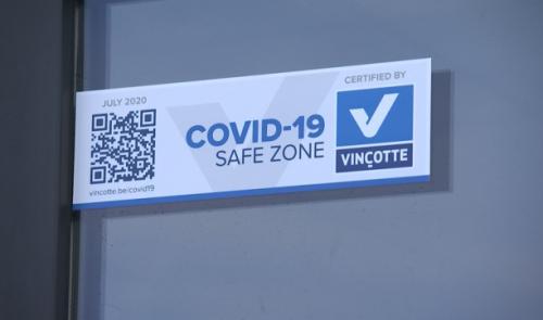 WFS Belgium à Liège : certifié Covid-19 Safe Zone