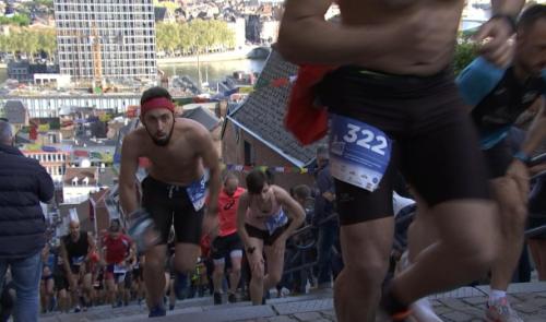 Zapping sports: à fond dans les escaliers de Bueren