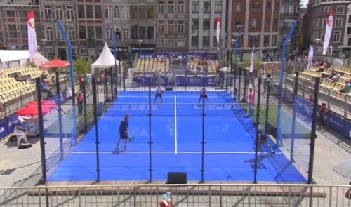 Zapping sports: le padel marque des points en Cité ardente!