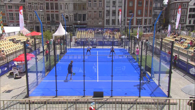 Zapping sports: le padel marque des points en Cité ardente!