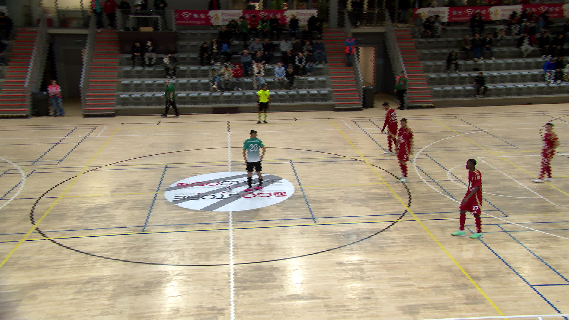Replay Futsal UB D2 SL16 Standard vs BXL NOH 2/2 du 18 octobre 2024
