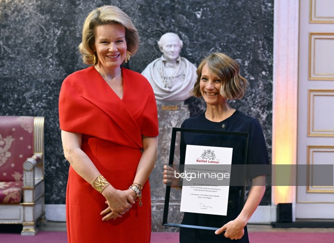 La Liégeoise Coraline Radermecker remporte le Baillet Latour Biomedical Award