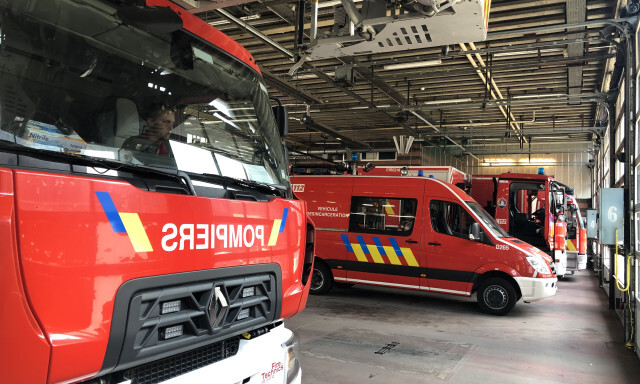 Angleur : incendie sur un site Seveso, le plan rouge activé