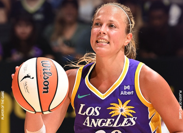 Julie Allemand entre dans l’histoire de la WNBA avec une prestation parfaite