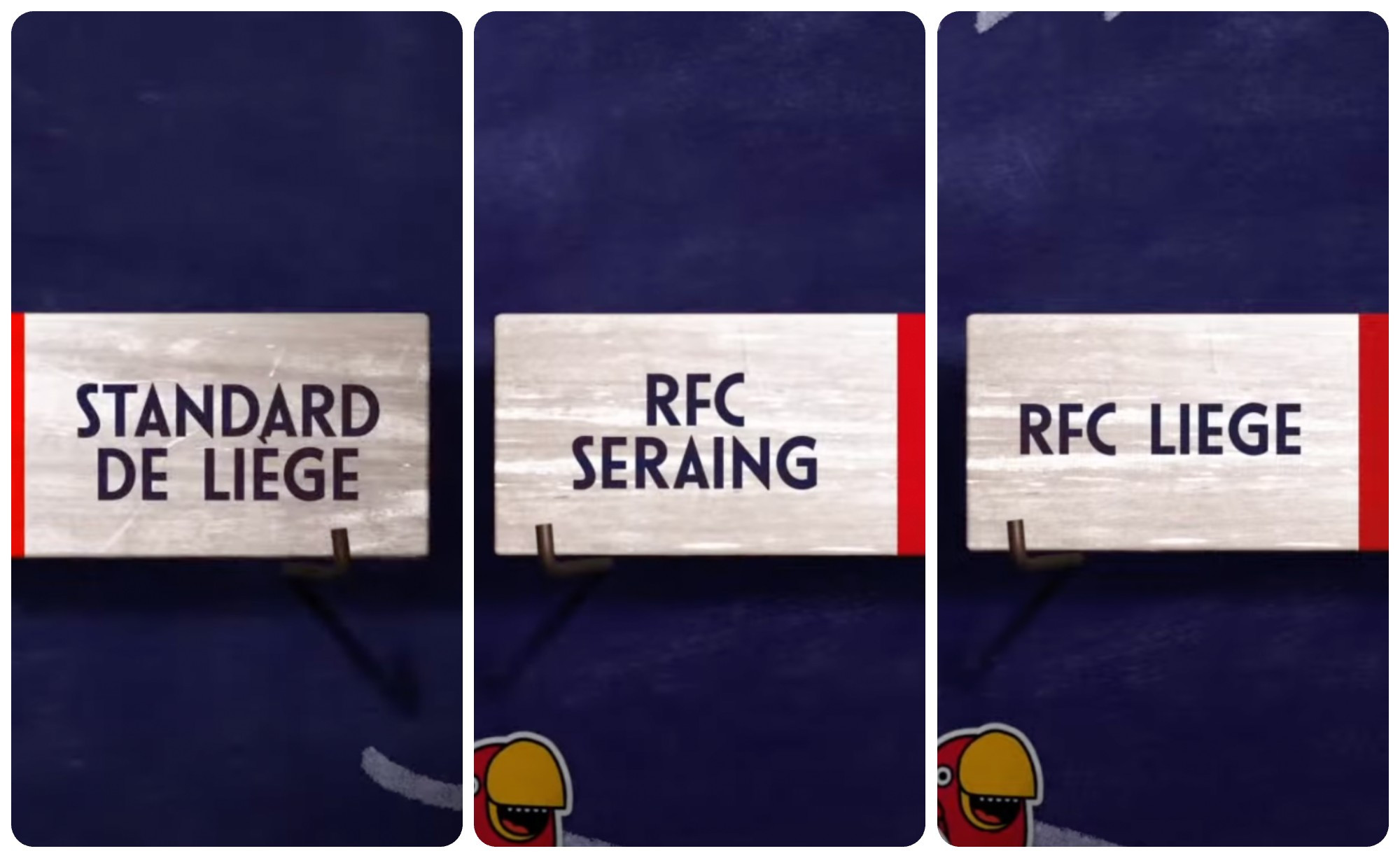 Voici les adversaires du Standard, de Seraing et du RFC Liège en Coupe de Belgique