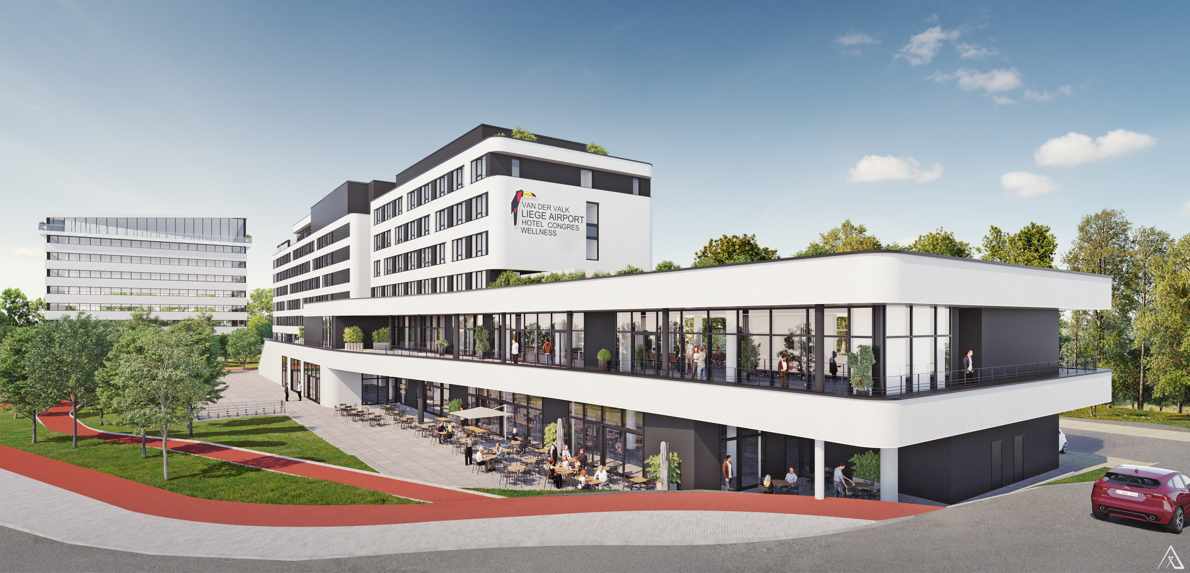 Un nouvel hôtel en 2027 à l'aéroport de Liège