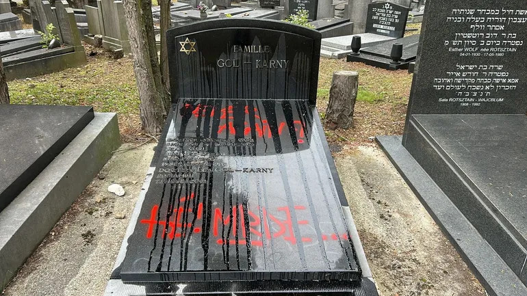 Liège : la tombe de Jean Gol vandalisée