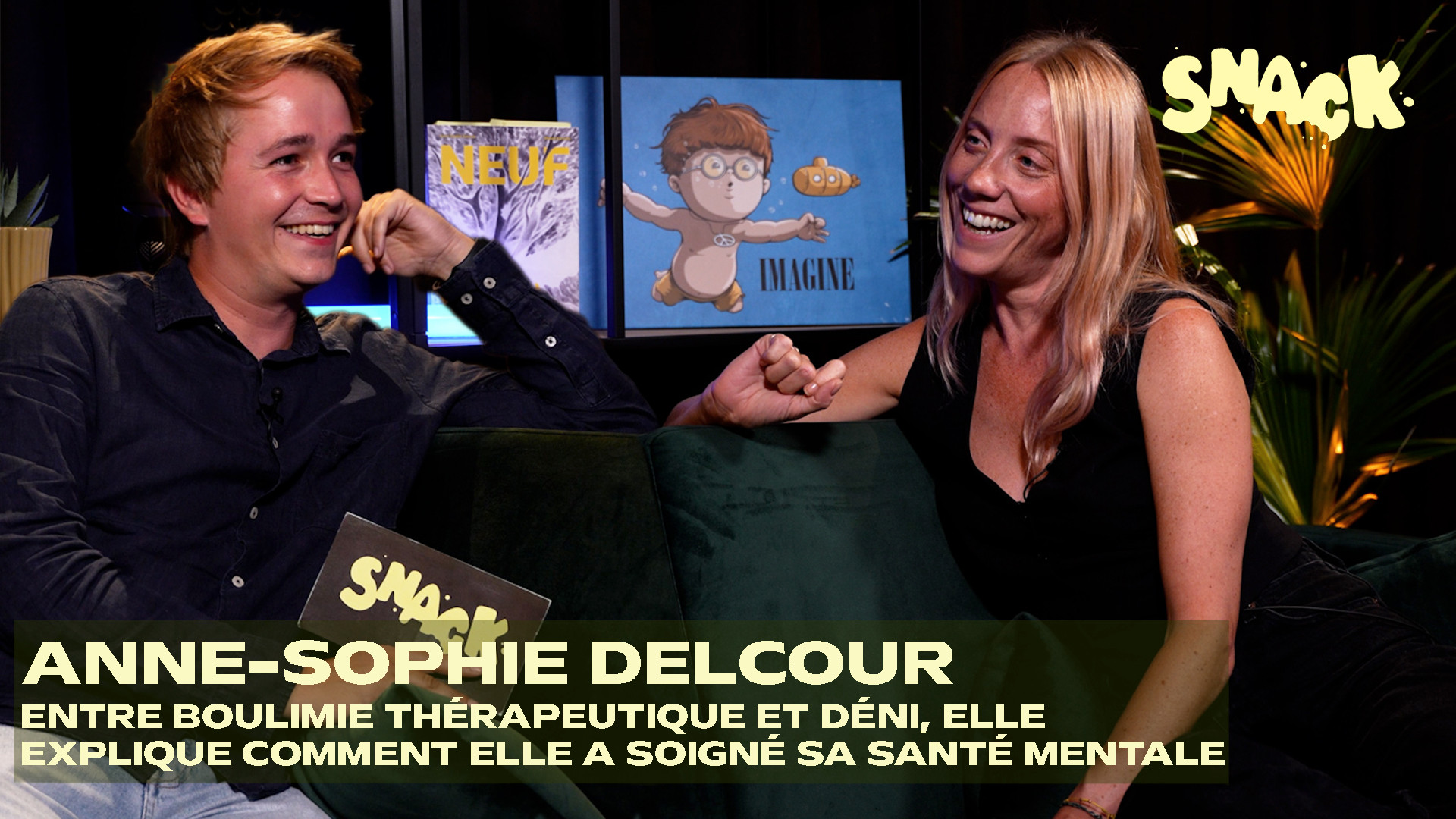 Snack - 50.000€ pour soigner ses peurs et sa santé mentale: le parcours incroyable d’Anne-Sophie Delcour