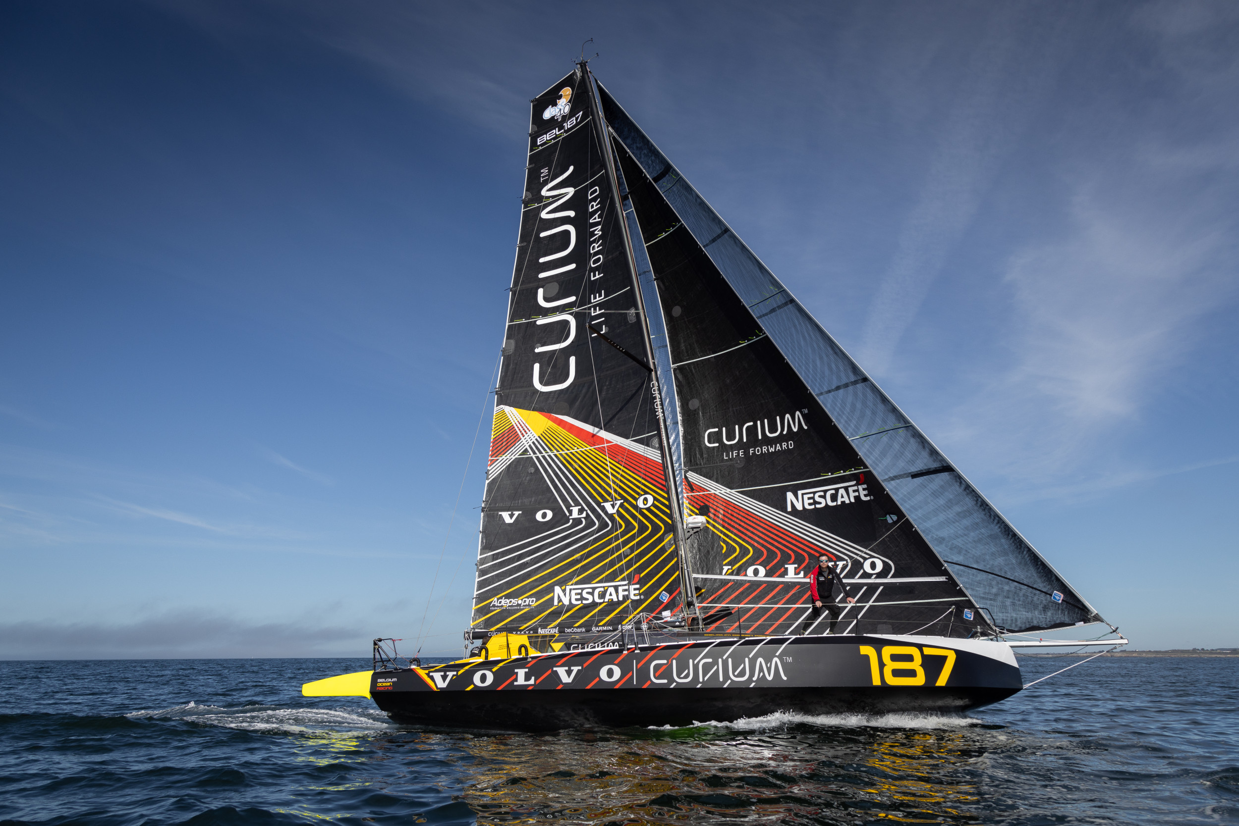 Globe 40 : Jonas Gerckens, une belle deuxième place dans la première étape