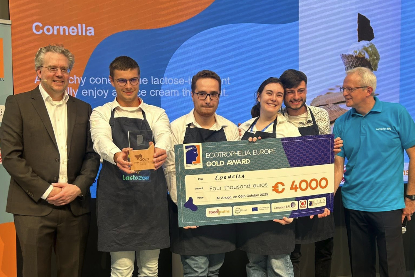 Des Hutois sacrés champions d’Europe de l’innovation alimentaire !