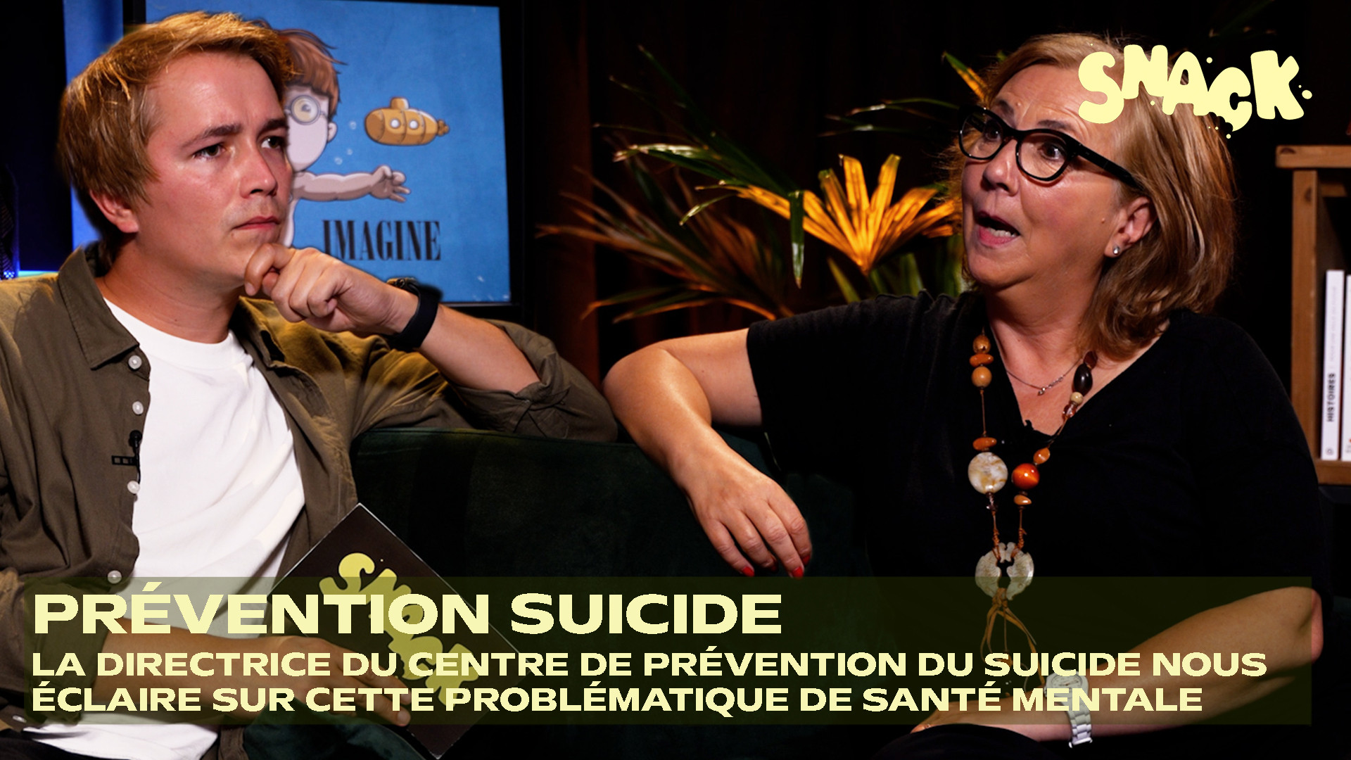 Snack - 25.000 appels annuels pour soutenir la vie : le combat du centre de prévention du su*cide