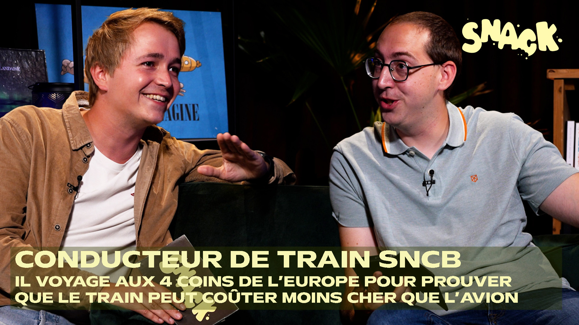 Snack - un conducteur de train SNCB nous explique son parcours et ses secrets pour voyager pas cher
