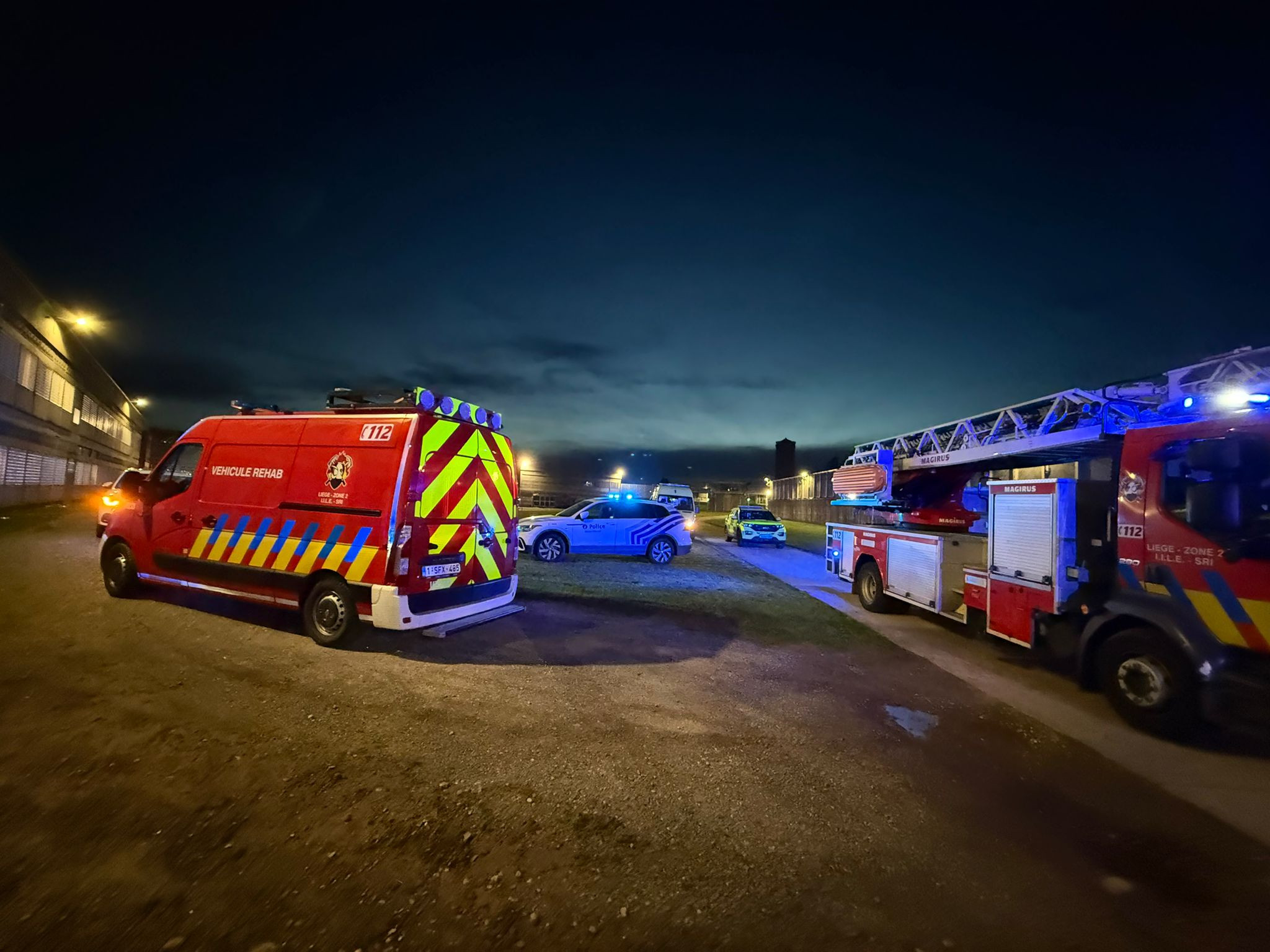 Incendie à l'Etablissement de Défense Sociale de Paifve. Un détenu et deux gardiens intoxiqués