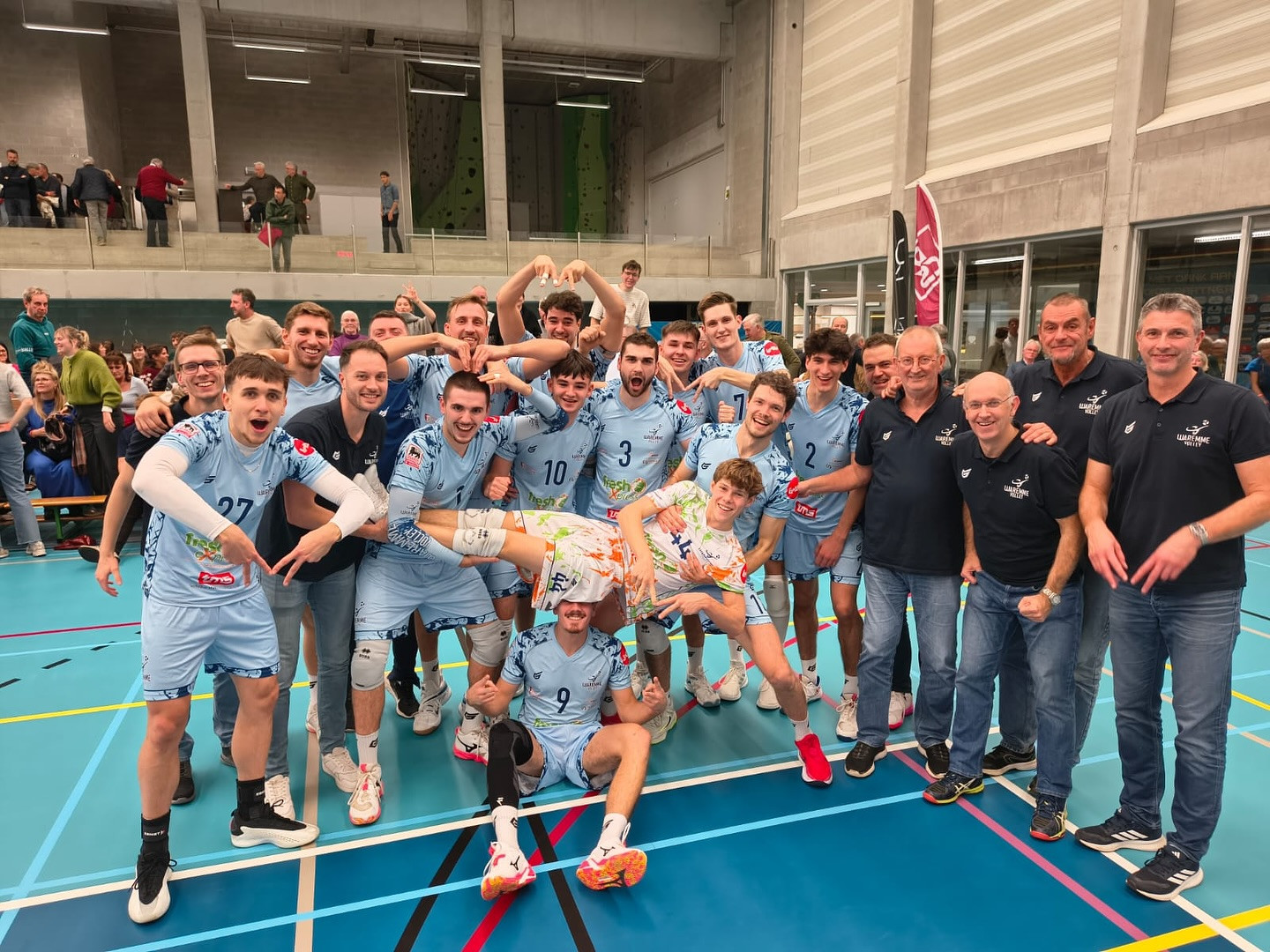 Waremme Volley en demi-finale de la coupe pour la deuxième fois