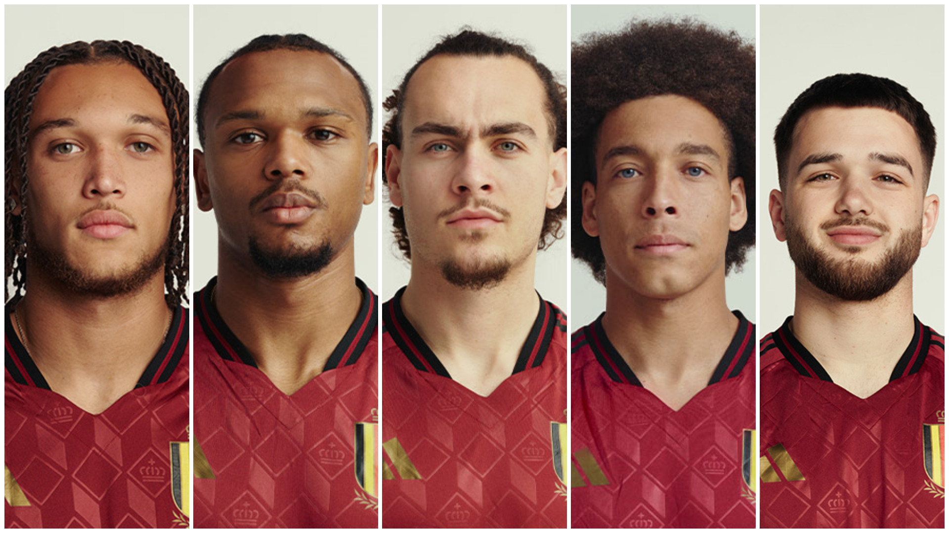 Les Diables Rouges avec 5 joueurs liégeois