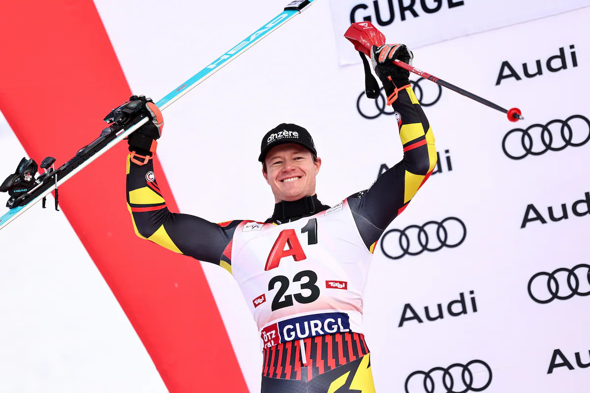 Ski alpin: une 2e place historique pour Armand Marchant