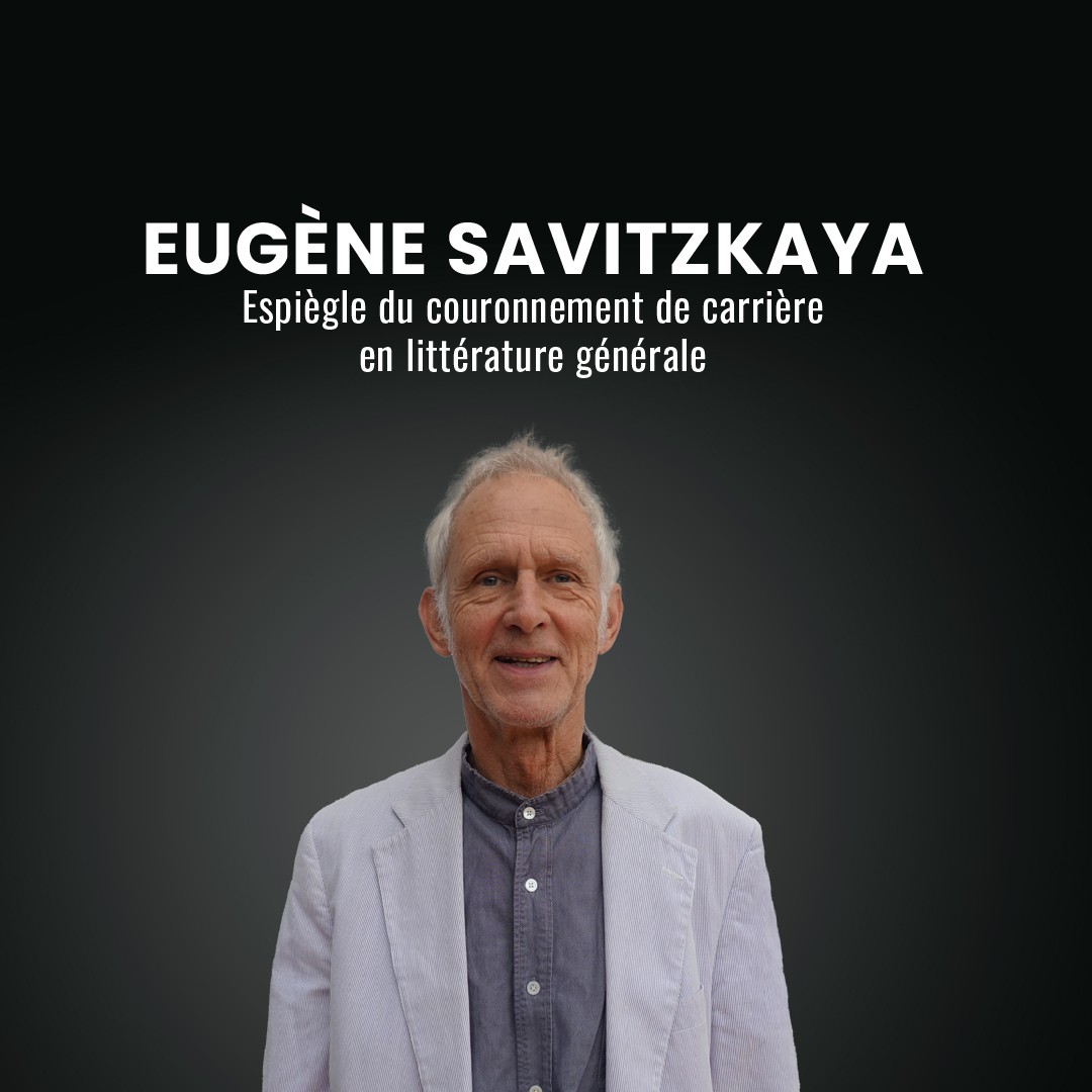 Eugène Savitzkaya récompensé par un Espiègle pour l'ensemble de son oeuvre