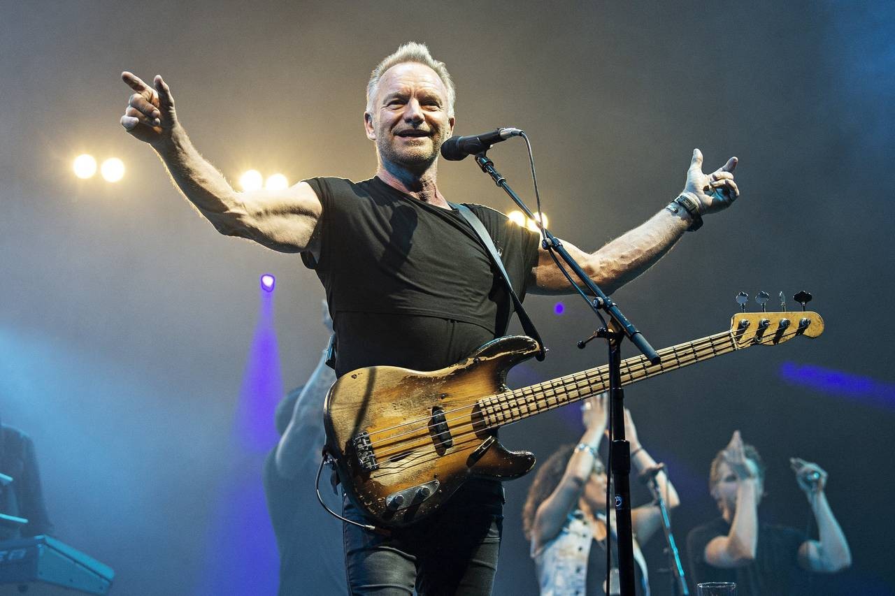Sting aux Francofolies de Spa le 25 juillet