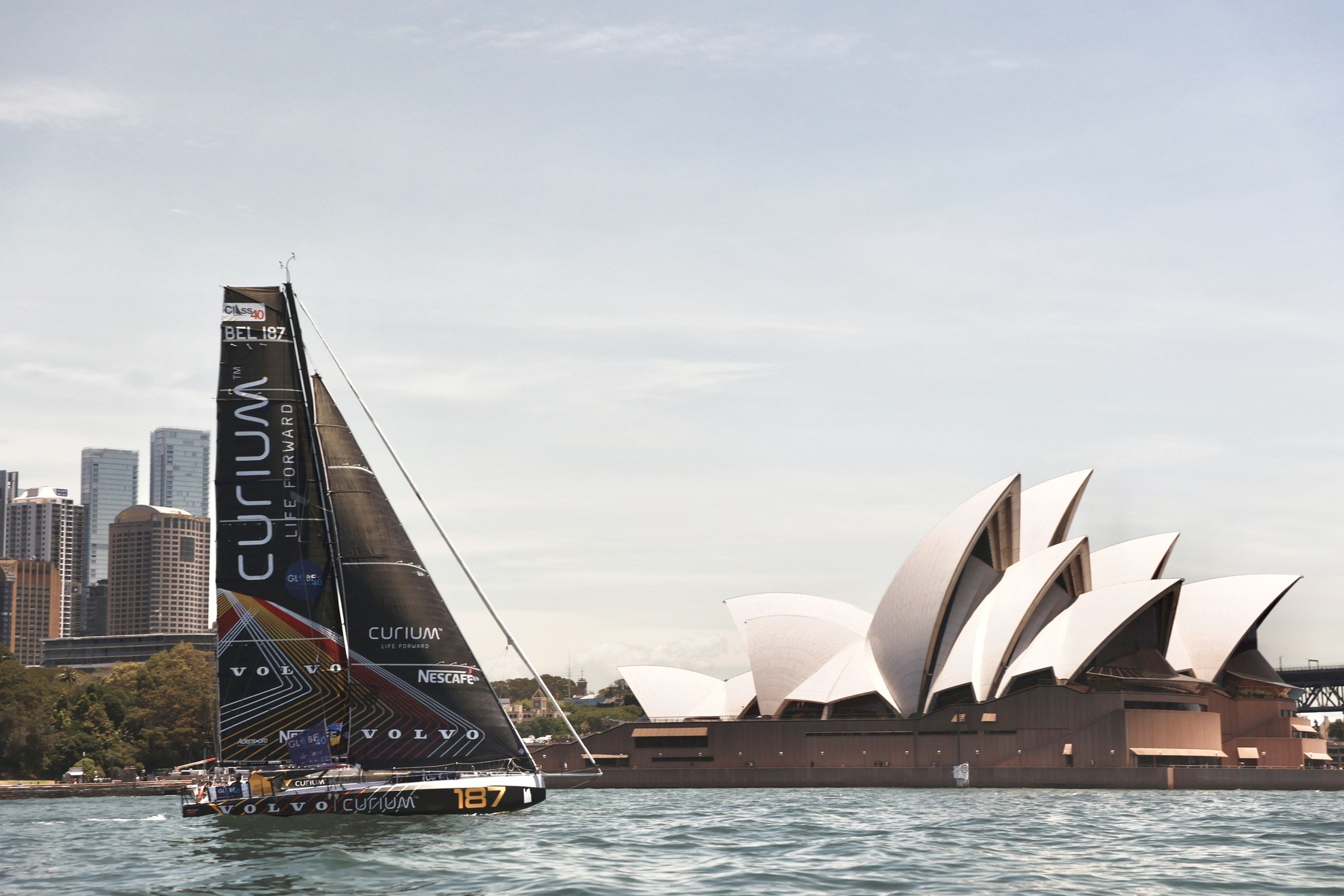 3ème étape Globe 40 à Sydney : Jonas Gerckens reste leader du classement général
